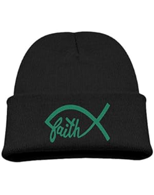 Autumn Winter Warm Cap Hat For Adult Baby Children God Fish Faith Toddler Girls Boys Winter Hats Lovely Hat