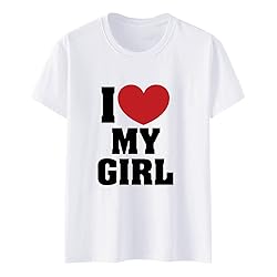 Couple T Shirts for Him and Her,Couple T-Shirts for