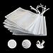 200 pcs of Disposable Tea Bags for Loose Tea,3.54 × 2.75 inch Strong Penetration Tea Filter Bags With Drawstring for Leaf Tea and Coffee, Bonus Snail Silicone Tea Bag Holder