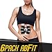 Hi-Intensity 6 Pack AbFit Electro Muscle Abdominal Trainer - Get Your Abs FIT, Anytime Anywhere!