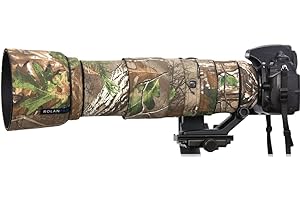 Rolanpro Lens Cover Camouflage Rain Cover for Nikon AF-S 200-500mm f/5.6E FL ED VR Camera Lens Protection Sleeve Guns Case-#1
