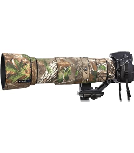 Cache D'objectif Camouflage Pour Nikon AF-S 300 Mm F4E PF ED VR Manteau