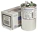 45 + 5 uf/Mfd Round Dual Universal Capacitor • AmRad USA2236 - Used for 370 or 440 VAC, Made in The U.S.A.