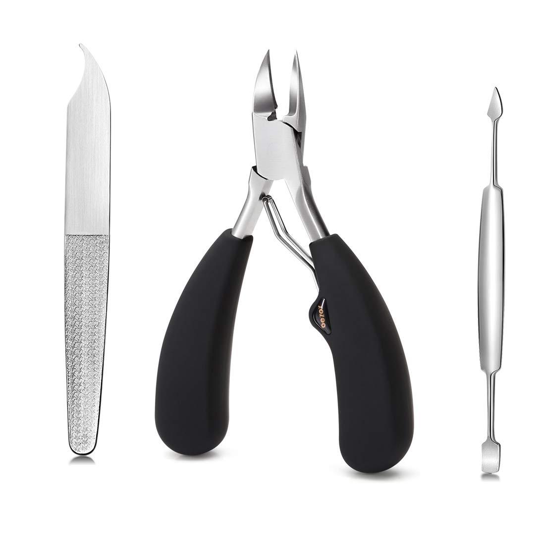 BEZOX Toe Nail Clippers for Thick and Ingrown Nails,Nail Clippers kit