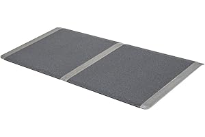 Silver Spring 2-5/8" High, 32" Wide Solid Aluminum Mobility Threshold Ramp for Wheelchairs, Scooters, and Power Chairs