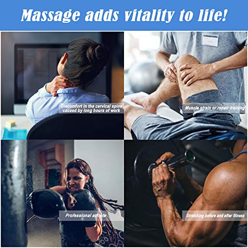 QUIGO Percussion Massage Gun Deep Tissue, Handheld Body Cordless Electric Massager, Back Neck Muscle Pain Relief, 10 Heads Pack, Super Quiet Brushless Motor(Carbon Fiber)