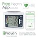 Blood Pressure Monitor Wrist with Bluetooth - Large Screen Display - Clinically Accurate & Fast Reading - FDA Approved - BPM-337BT by iProvèn (BPM Wrist)