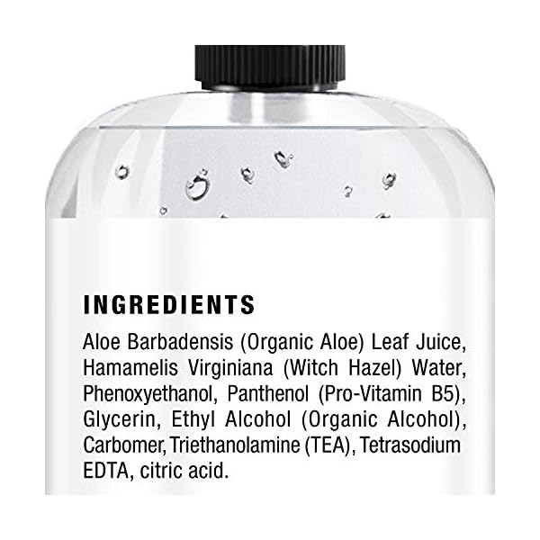 Hair Gel For Men Woman Styling With Organic Aloe Vera Witch