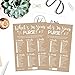Hadley Designs Hilarious Baby Shower Games Set – 25 What's in Your Purse Baby Shower Game, Fun Sprinkle Themed Bundle Pack of Cards to Play, Gender Neutral and Fun for Boys & Girls (Rustic)