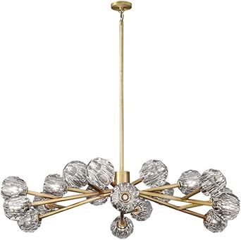 Led Crystal Pendant Lights Copper Pendant Lamps For Home Lighting