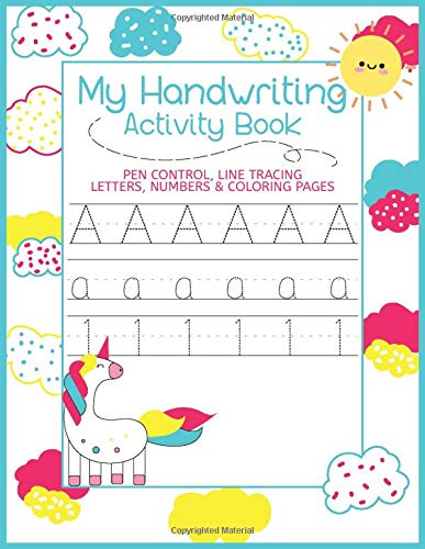 My Handwriting Activity Book Pen Control Line Tracing