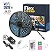 TINGKAM 32.8ft(10M) RF Strip Lights Compatible Alexa,Wireless WiFi Smart Phone Controlled Light Strip Kits 300leds 5050 Waterproof Strip Lights,Working with Android and iOS, Google Home Assistant
