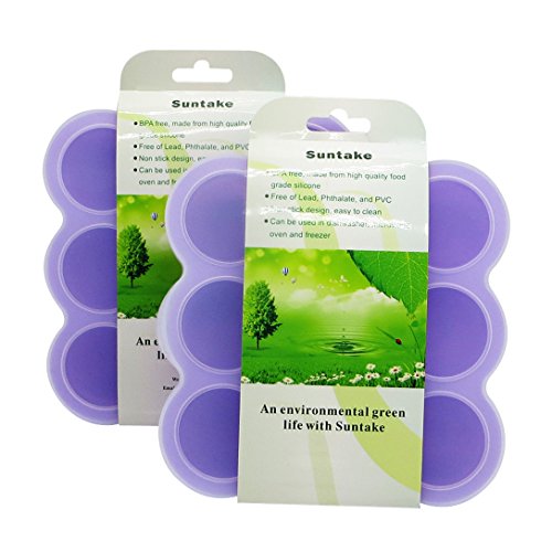 image for Suntake 2Packs Silicone Egg Bites Molds for Instant Pot Accessories, F
