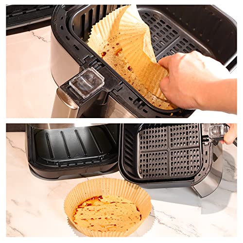 FloatingMekong Air Fryer Parchment Sheets 8"9.5", 58qt 100pc Round