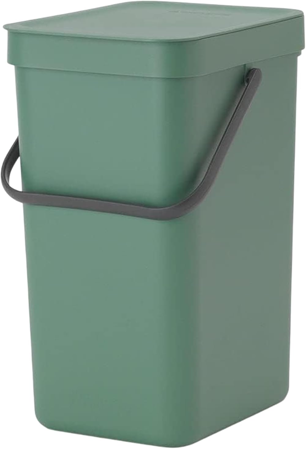 Brabantia Sort & Go 12L Waste Bin Fir Green with Stay-Open Lid