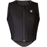 Tipperary Adult Lightweight Breathable Padded Moisture-Wicking Horse Riding Equestrian Contour Flex Back Protector