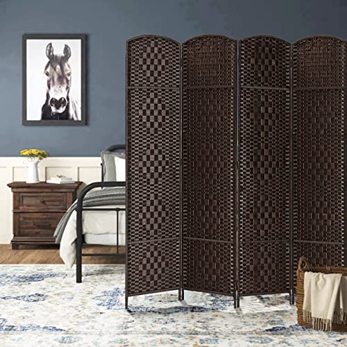 6 Ft.Tall Room Divider, Room Dividers And Folding Privacy Screens, 15.7