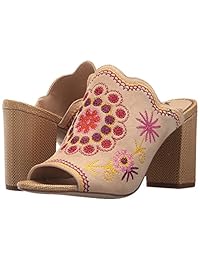 sam edelman Women 's Sandalia de tacón de oliva