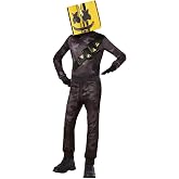 Spirit Halloween Fortnite Youth Toasted Marshmello Jumpsuit Costume, Officially Licensed