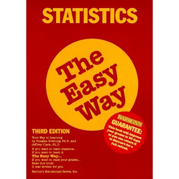 Amazon Com Statistics The Easy Way Easy Way Series 9780812093926 Downing Ph D Douglas Clark Ph D Jeff Books