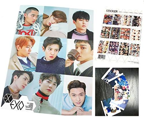 exo exo k exo m 12 photo posters 16 5 x 11 7 inches 1 sticker 5 photos 4 x 3 inches buy online in botswana at botswana desertcart com productid 45547157