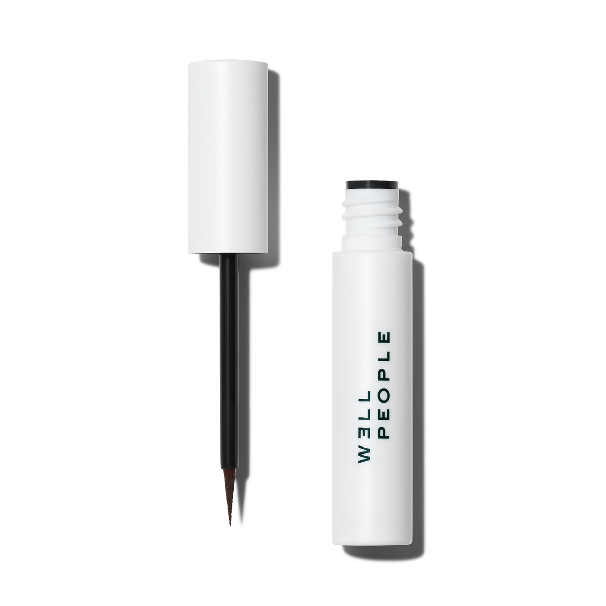 Photo 1 of Well People Fresh Lines Liquid Eyeliner, Longwear Liquid Eyeliner For Precise Lines, Hydrating & Smudge-resistant Formula, Vegan & Cruelty-free, Brown