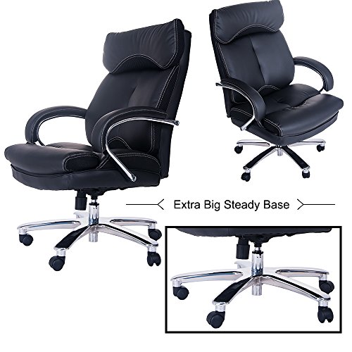 Merax-Deluxe-Series-Big-and-Thick-Padded-Heavy-Duty-Office-Chair-with-Big-Steady-Base-Black