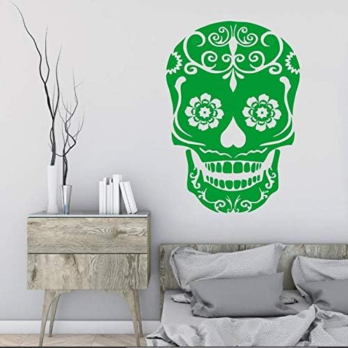 nkfrjz ERASURE DAY OF THE DEAD SKULL LOGO Vinyl Wall Art Sticker Decal Home Decoration Wall Paper Vinyl Bedroom Decal 42x60cm