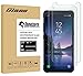 Tonvizern [2 Pack] for Galaxy S8 Active Tempered Glass Screen Protector, Anti-Scratch Ultra Clear 9H Premium 0.26mm
