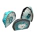 Teal Agate Bookend Pair - 1 to 3 lb - Geode Bookend with Rock Paradise Exclusive COA