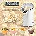 Popcorn Machine 1200W Hot Air Popcorn Popper Electric Maker for Home with On Off Switch, No Oil Needed
