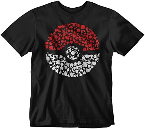 POKEMON POKEBALL T-shirt (MEDIUM)