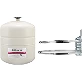 Solimeta 4.5 Gallon Potable Water Expansion Tank With Adjustable Wall Mounting Bracket