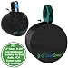 2 Boat Speaker Covers for 6.5" Round and 6X9 Inch Oval Marine ATV Wakeboard Tower Pod Speakers - Speaker Bags fit Boss Audio, MCM Custom Audio, Rockville Marine Speakers - Sold in Pairs