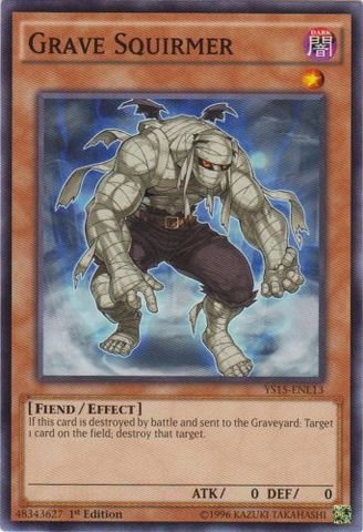 Yu-Gi-Oh! - Grave Squirmer (YS15-ENL13) - Starter Deck: Dark Legion - 1st Edition - Common