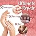 Rose Nail Paraffin Wax Nail Care Nail Treatment, Hand Wax White Moisturizing Tender Exfoliating Whitening Replenishment Hand Mask Women, 100gthumb 4