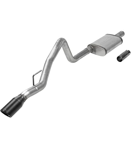 Northeastern Exhaust Muffler & Tail Pipe Kit – 409 Stainless, Fits 2002-2007 Jeep Liberty 3.7L