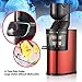 BuySevenSide best juicer Extractor for Low speed extraction produces up to 98% fresh juice with No waste on fruits or vegetables and No harm to vitamins