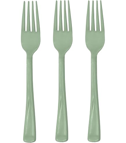 Baby Fork Sage Green Party Serveware And Tableware Party Time