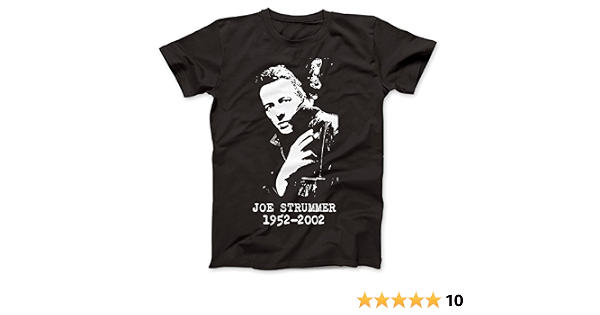 Joe Strummer Tribute T-Shirt Cotton 