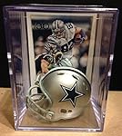 Dallas Cowboys NFL Helmet Shadowbox w/ Jason Witten card