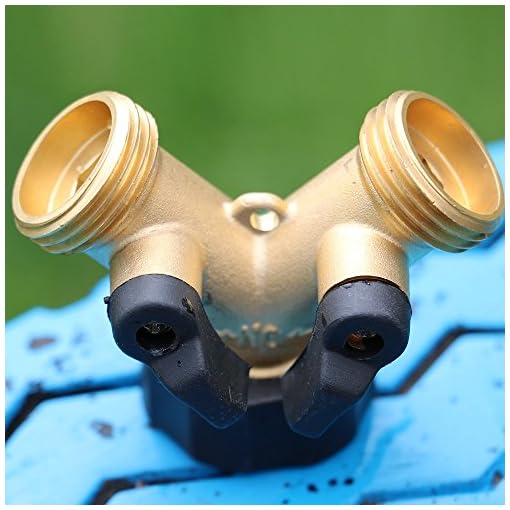 GESURA Garden Hose Connector Splitter - Thumbnail 5
