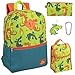 5 in 1 Backpack with Lunch Bag for Boys, Backpack and Lunch Box Set Elementary (Dragons)