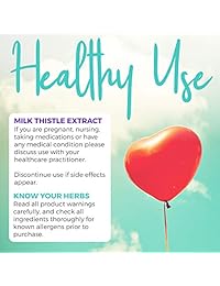 Extracto orgánico de cardo Mariano (vegano) Milk Thistle, súper concentrado, extracto 4:1 de 0,04 oz de...