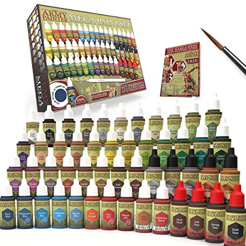 The Army Painter Miniature Painting Kit with Wargamer Regiment