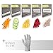 HomeNative Adjustable Mandoline Slicer - 5 Blades, Dishwasher Safe, Plastic