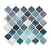 HUE DECORATION 6 Sheet Modern Peel and Stick Backsplash for Kitchen Decorative Self Adhesive Backsplash Tiles Stick on Backsplash Tiles for Kitchen 10