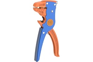 LEENUE Automatic Wire Strippers 2 in 1 Wire Stripper and Cutter for Stripping Single or Multiple Strand Cables Auto Wire Stripper Tool 10-22 AWG