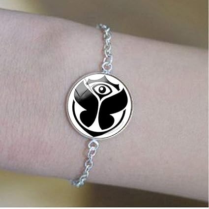 amazon com tomorrowland logo bracelet music festival tomorrowland bracelet glass cabochon bracelet jewelry gift tomorrowland logo bracelet music festival tomorrowland bracelet glass cabochon bracelet jewelry gift