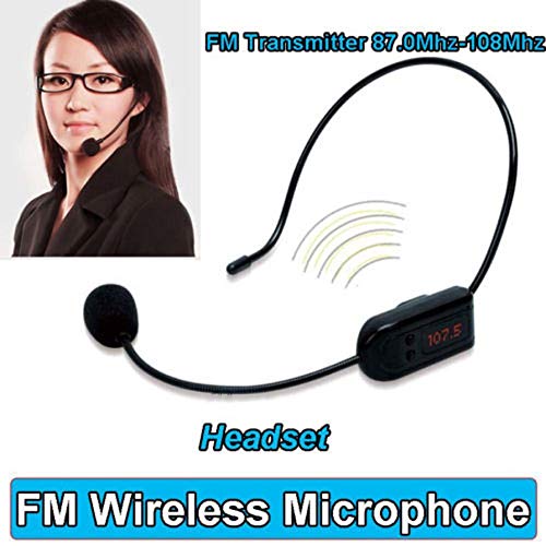 3 Wireless+Headset+Microphone+Handsfree+Megaphone